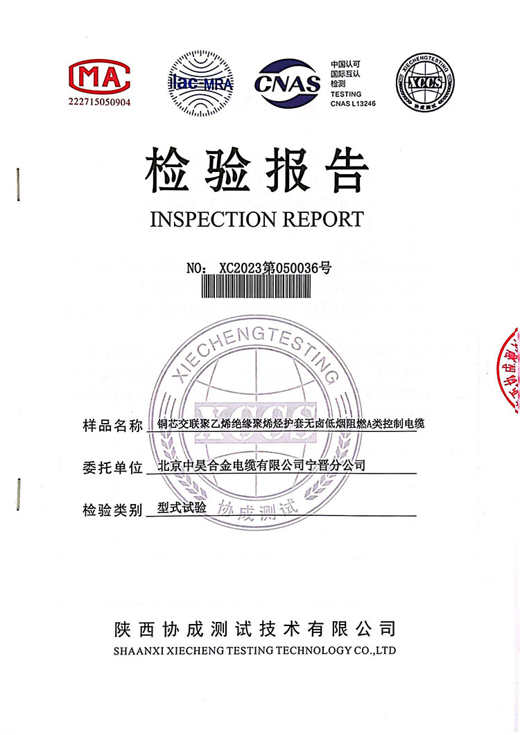 檢驗(yàn)報(bào)告